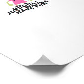 Ghouls willen gewoon een grappig citaat hebben poster (Hoek)