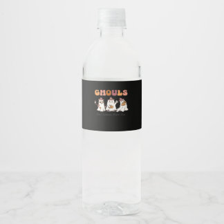 Ghouls willen gewoon een grappig citaat hebben waterfles etiket