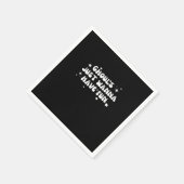 Ghouls willen gewoon een leuk basisontwerp hebben servet (Hoek)