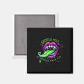 Ghouls willen gewoon een leuk boo-tiful ontwerp he magneet (Voorkant / Achterkant)