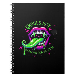 Ghouls willen gewoon een leuk boo-tiful ontwerp he notitieboek