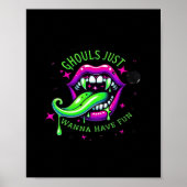 Ghouls willen gewoon een leuk boo-tiful ontwerp he poster (Voorkant)