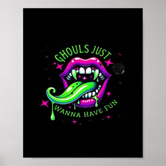 Ghouls willen gewoon een leuk boo-tiful ontwerp he poster (Voorkant)