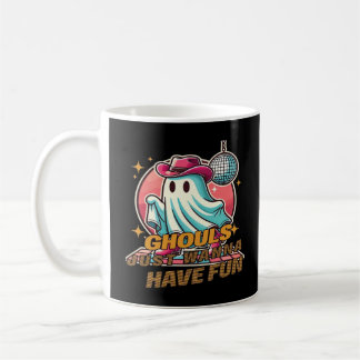 Ghouls willen gewoon een leuk disco-ontwerp voor H Koffiemok