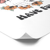 Ghouls willen gewoon een leuk griezelig ontwerp he poster (Hoek)