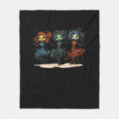 Ghouls willen gewoon een leuke Halloween-stijl heb Fleece Deken (Voorkant)