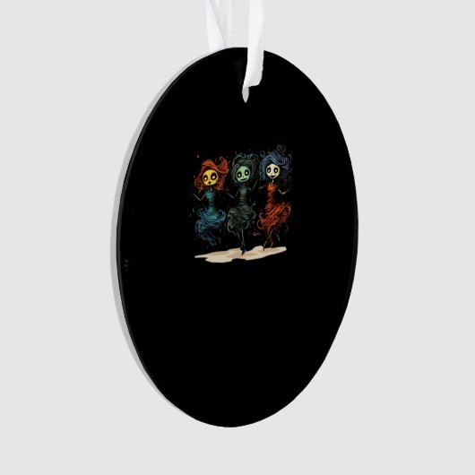 Ghouls willen gewoon een leuke Halloween-stijl heb Ornament (voorkant)