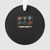 Ghouls willen gewoon een leuke Halloween-stijl heb Ornament (voorkant)