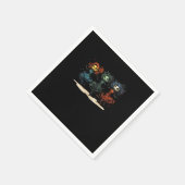 Ghouls willen gewoon een leuke Halloween-stijl heb Servet (Hoek)