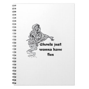 Ghouls willen gewoon een leuke klassieker notitieboek