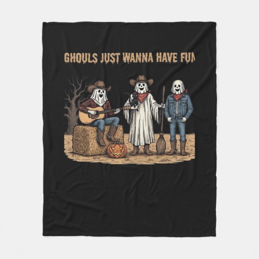Ghouls willen gewoon leuke Halloween cadeaus in de Fleece Deken (Voorkant)