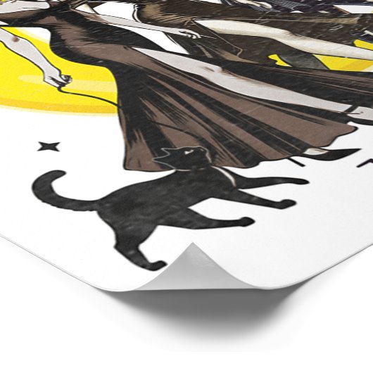 Ghouls willen gewoon leuke vrouwen hebben grappige poster (Hoek)