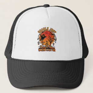 Ghouls willen gewoon lol hebben Halloween Griezeli Trucker Pet