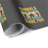 Ghouls willen gewoon lol hebben Halloween-ontwerp_ Cadeaupapier (Rol Hoek)