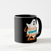 Ghouls willen gewoon plezier hebben deze Halloween Mok (Voorkant rechts)