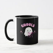 Ghouls willen gewoon plezier hebben Funny & Sloth Mok (Links)