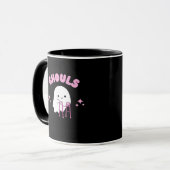 Ghouls willen gewoon plezier hebben Funny & Sloth Mok (Voorkant links)