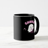 Ghouls willen gewoon plezier hebben Funny & Sloth Mok (Voorkant rechts)