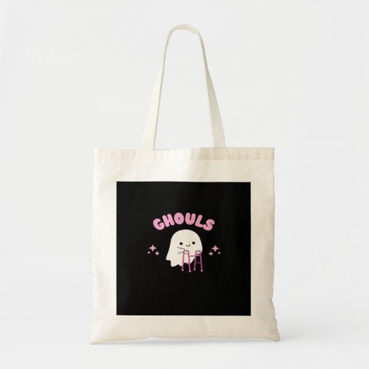 Ghouls willen gewoon plezier hebben Funny & Sloth Tote Bag (Voorkant)
