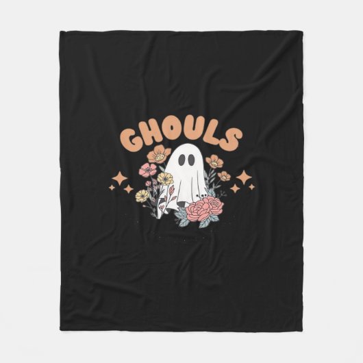 Ghouls willen gewoon plezier hebben Halloween Art  Fleece Deken (Voorkant)