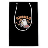 Ghouls willen gewoon plezier hebben Halloween Art  Medium Cadeauzakje (Voorkant)