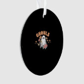 Ghouls willen gewoon plezier hebben Halloween Art  Ornament (voorkant)
