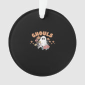 Ghouls willen gewoon plezier hebben Halloween Art  Ornament (voorkant)