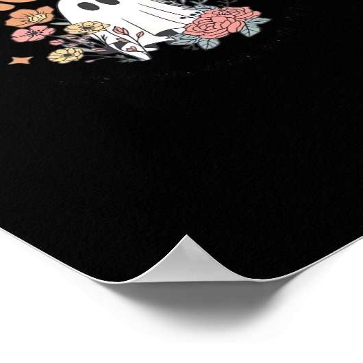 Ghouls willen gewoon plezier hebben Halloween Art Poster (Hoek)