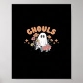 Ghouls willen gewoon plezier hebben Halloween Art Poster (Voorkant)