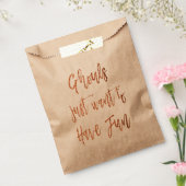 Ghouls willen gewoon plezier hebben Halloween guns Bedankzakje (Gezegeld)