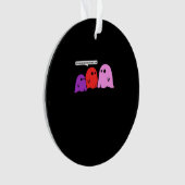 Ghouls willen gewoon plezier hebben Halloween Tren Ornament (voorkant)
