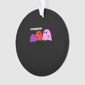 Ghouls willen gewoon plezier hebben Halloween Tren Ornament (voorkant)