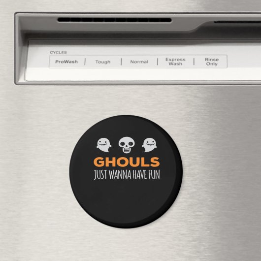 Ghouls willen gewoon plezier hebben in de herfst e magneet (Insitu (Vaatwasser))