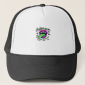 Ghouls willen gewoon plezier hebben in de sloth-vi trucker pet (Voorkant)