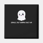 Ghouls willen gewoon plezier hebben in een vrolijk magneet (Voorkant)