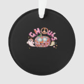 Ghouls willen gewoon plezier hebben in sublimatie ornament (voorkant)