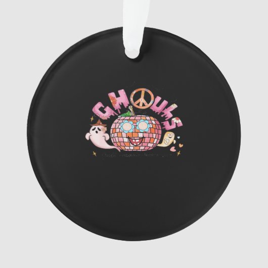 Ghouls willen gewoon plezier hebben in sublimatie ornament (voorkant)