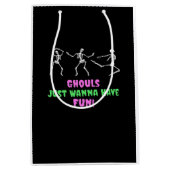 Ghouls willen gewoon plezier hebben luie luiaard medium cadeauzakje (Voorkant)