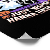 Ghouls willen gewoon plezier hebben luie luiaard poster (Hoek)