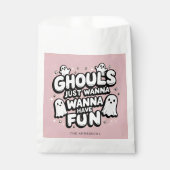 Ghouls willen gewoon plezier hebben | Schattigee p Bedankzakje (Voorkant)