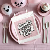 Ghouls willen gewoon plezier hebben | Schattigee p Bedankzakje