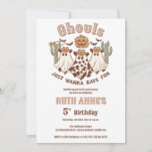 Ghouls willen plezier Halloween verjaardagsfeestje Kaart (Voorkant)