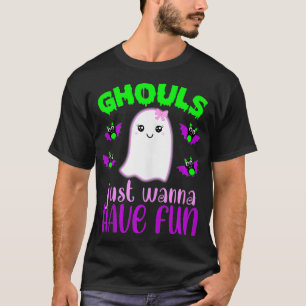 GHOULS WILNA HUN Halloween Pun Gho T-shirt