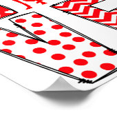 Ghound Valentines Day Love Valentine Cute Heart  Poster (Hoek)