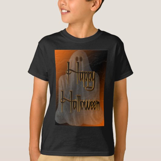 Ghovormig Halloween T-Shirt (Voorkant)