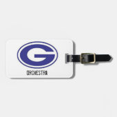 GHS Orchestra Bagagelabel (Voorkant horizontaal)