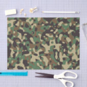 GI Camouflage Militaire Feestviering Tissuepapier (Craft)