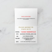 GI Camouflage Soldier Party Personalized (Binnen)