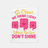 Gi Crew We Bring Light Where The Sun Don't Shine  Fleece Deken (Voorkant)