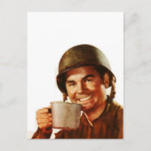 GI Cuppa Joe Briefkaart (Voorkant)